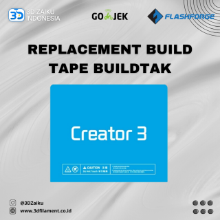 Original Flashforge Creator 3 Replacement Build Tape Buildtak